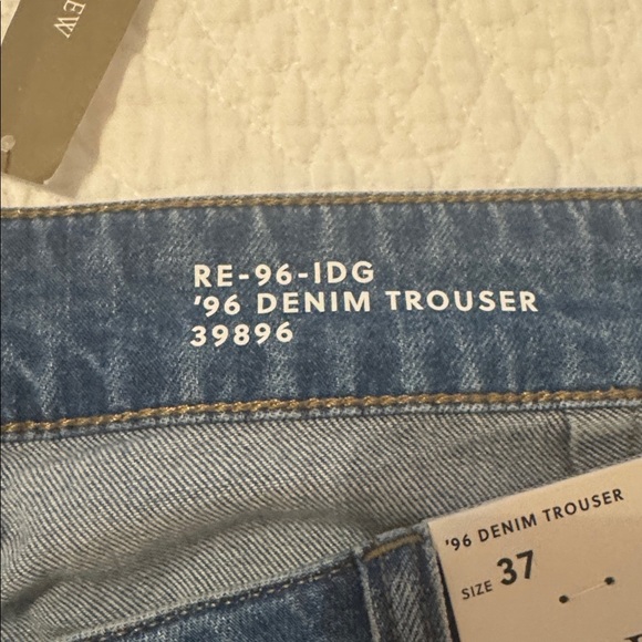 J. Crew Women’s  ‘96 Denim Trouser - Classic Blue - Picture 5 of 5